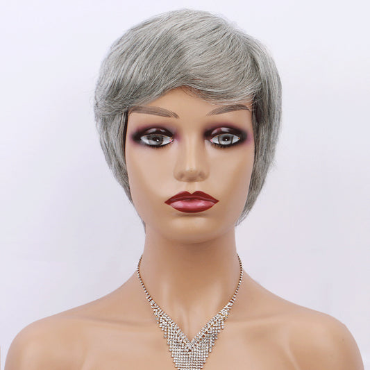 European And American Human Hair Wig Women