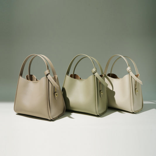 Simple Fashion Commuter All-matching Genuine Leather Shoulder Crossbody Handbag