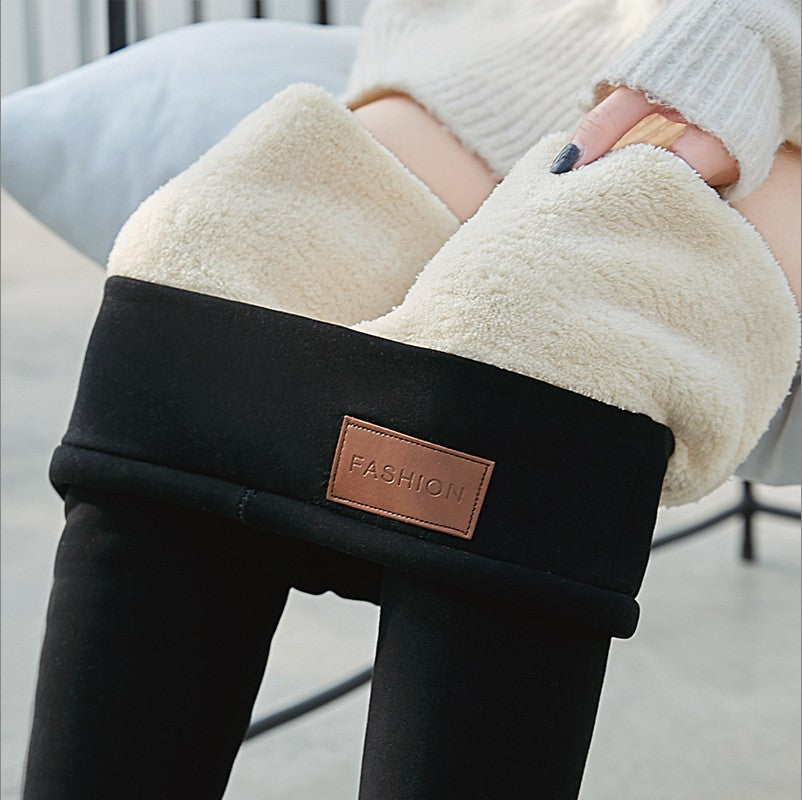 Super thick lamb wool leggings