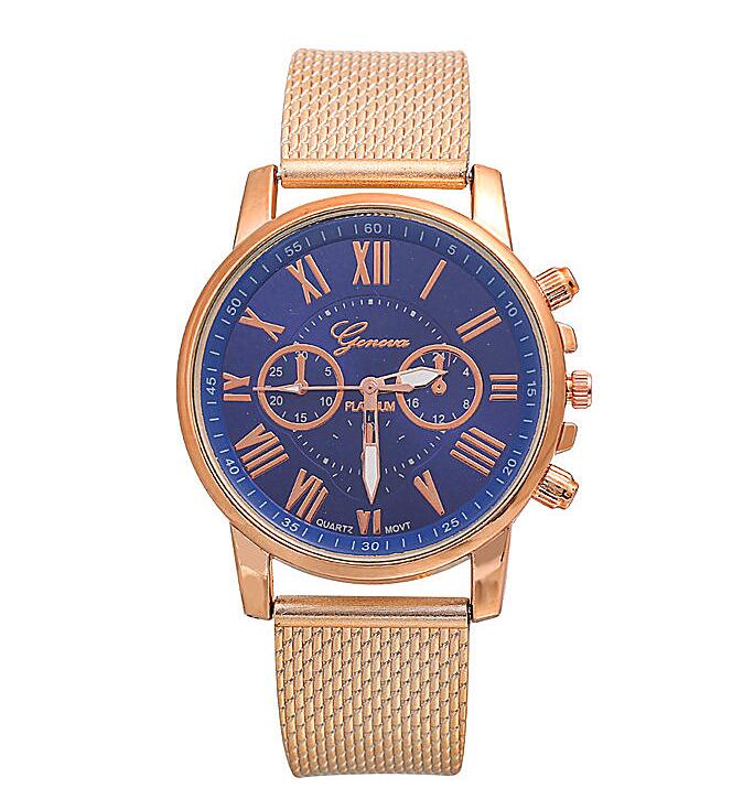 PVC multi-color face bracelet watch Roman digital face quartz watch WISH hot sale ladies Geneva watch