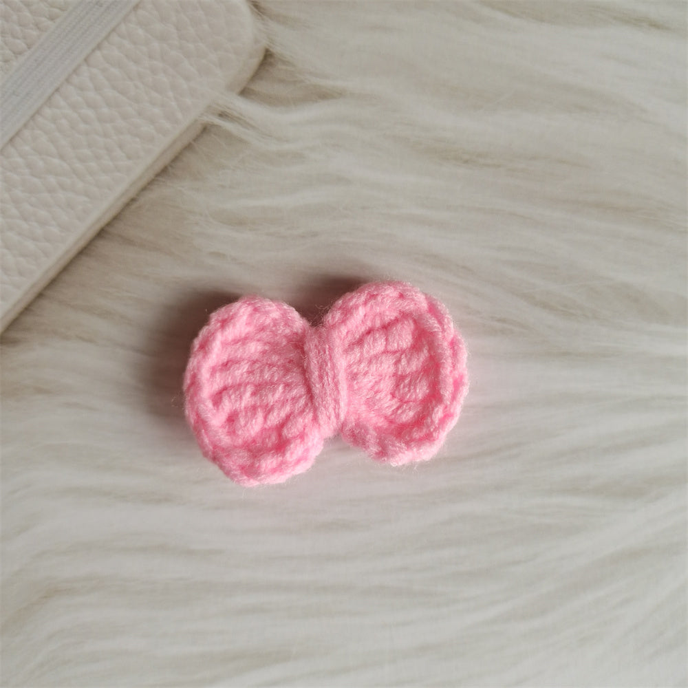 Wool Bow Diy Handmade Finished