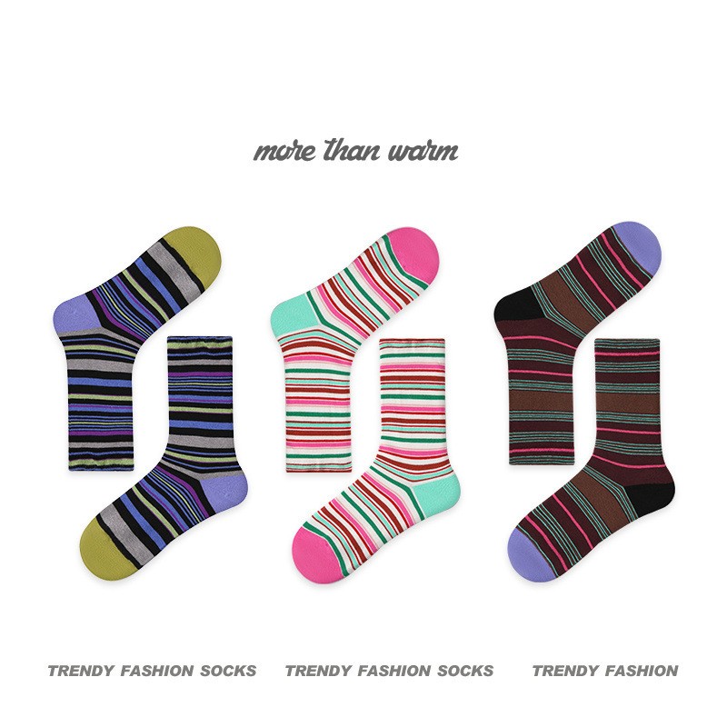 Women's Simple Combed Cotton Tube Socks