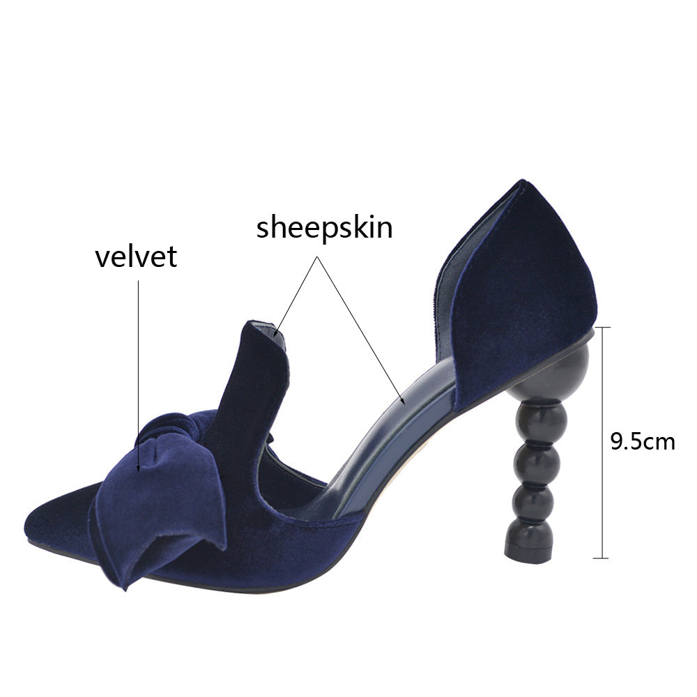 Simple and Generous Bow Temperament Women's Shoes