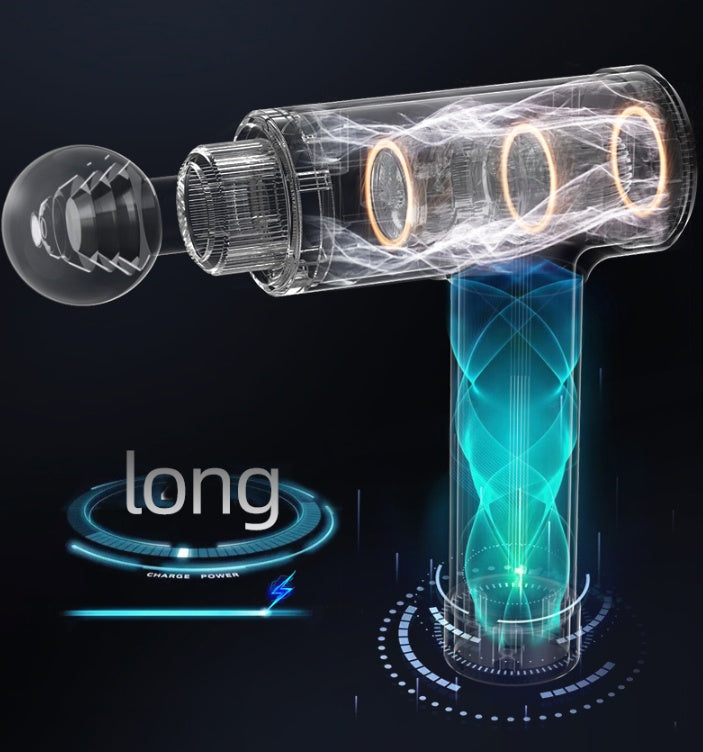 Fascia gun muscle relaxer electric massager