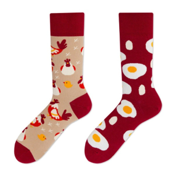 Asymmetric AB socks