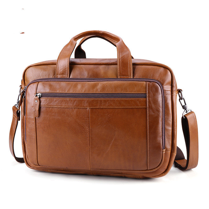 leather computer bag   17 inch