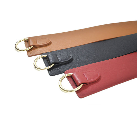 Women's jelly texture decorative belt