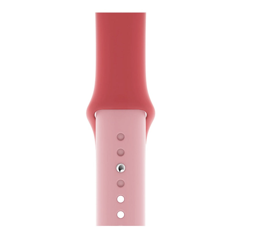 Monochrome mix and match silicone strap