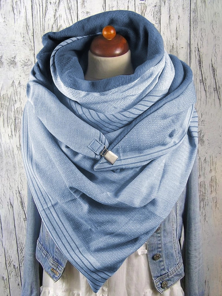 Dame vinter tørklæde med fleece