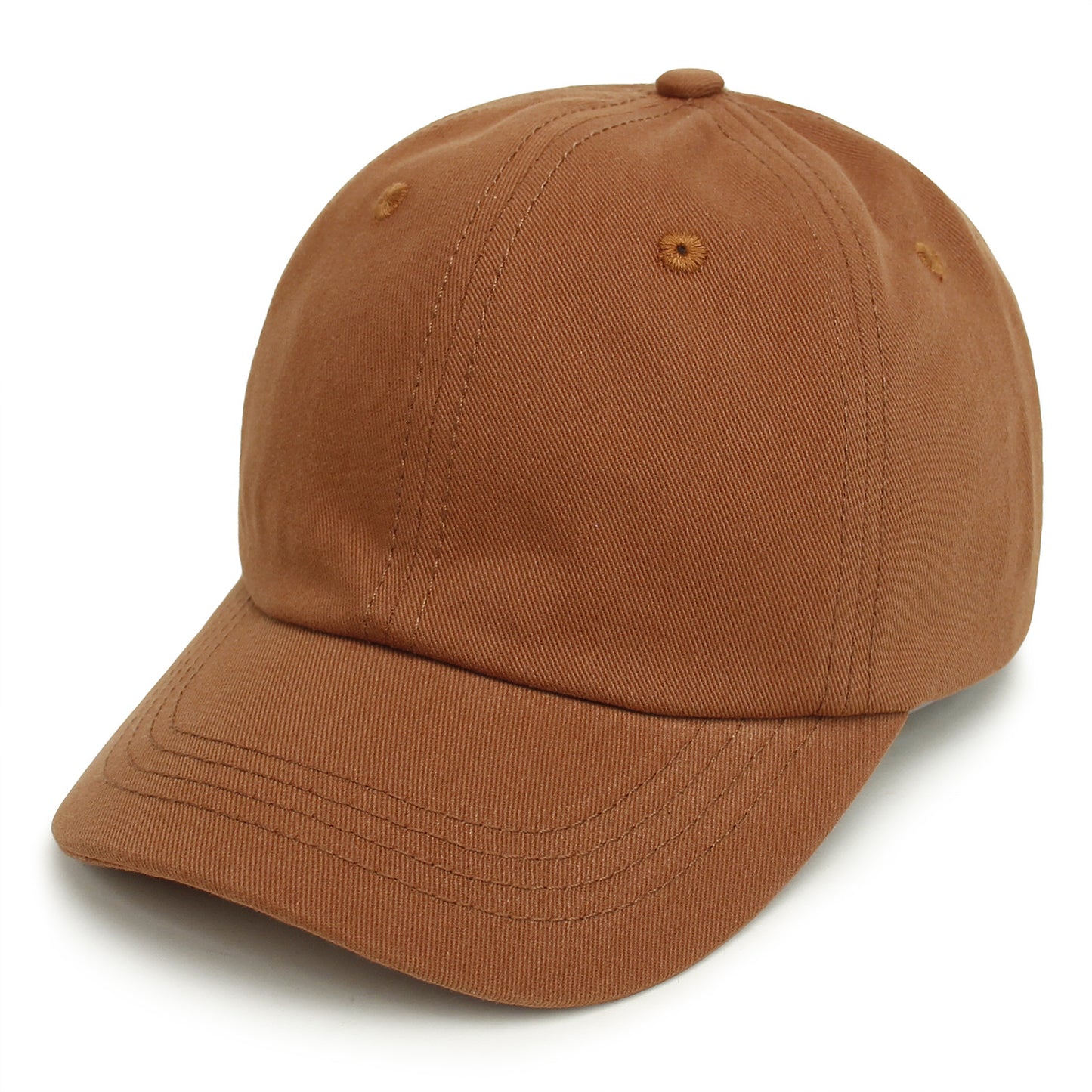 Children's Outdoor Leisure All-match Solid Color Curved Brim Sun Hat