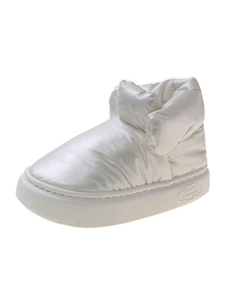 Warm Thick Soled Non Slip Down Bread Cotton Shoes