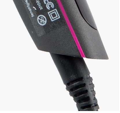 Anti-skold elektrisk krøllejern