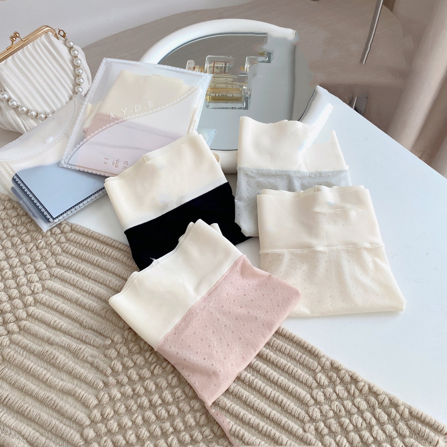 Nude Thin Seamless High Waist Safety Pants
