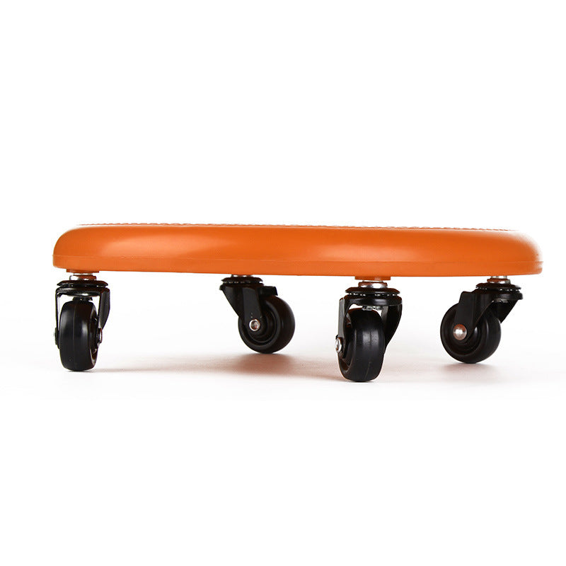 Four-wheel universal multifunctional abdominal plate