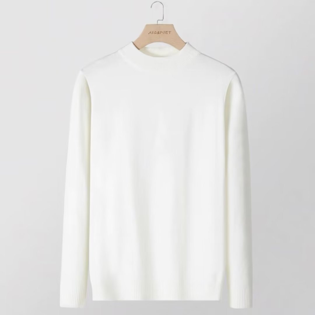 Knitted Base-Layer Casual Men's Wholesale Tops