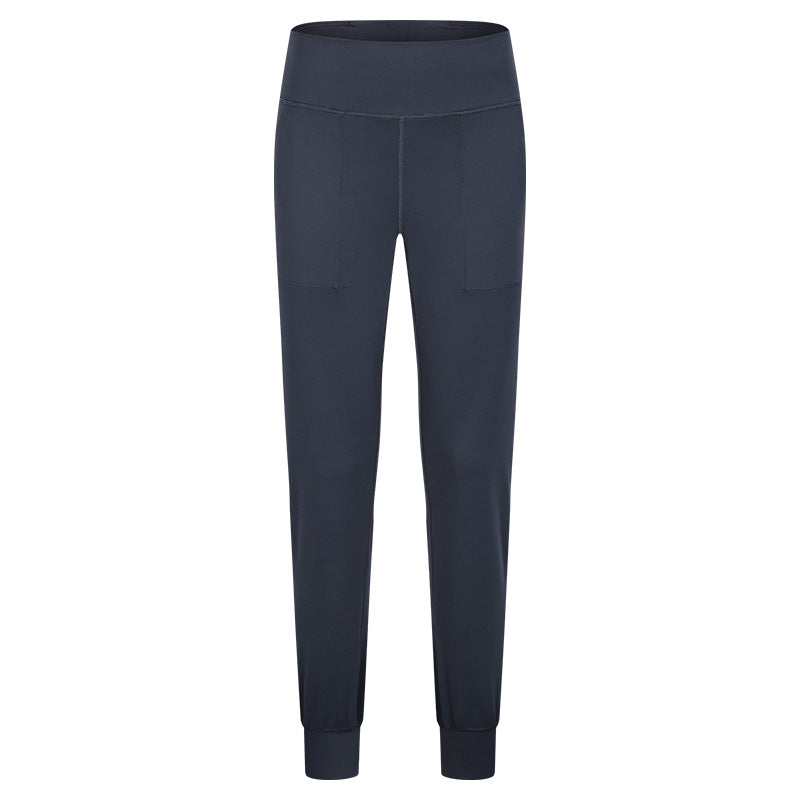 Meryl Light Slim Fit Ankle Sports Pants Straight Yoga Pants
