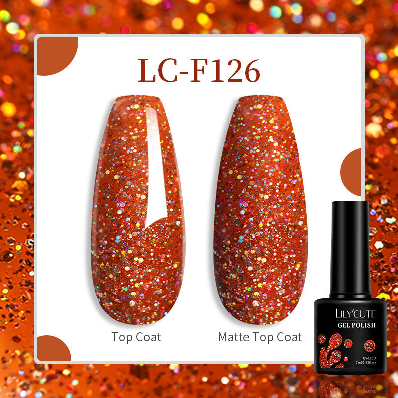 184 Colors Full Set Nail Glue Set Matte Nail Art Non-wash Sealing Layer Nail Polish Gel Base Gel