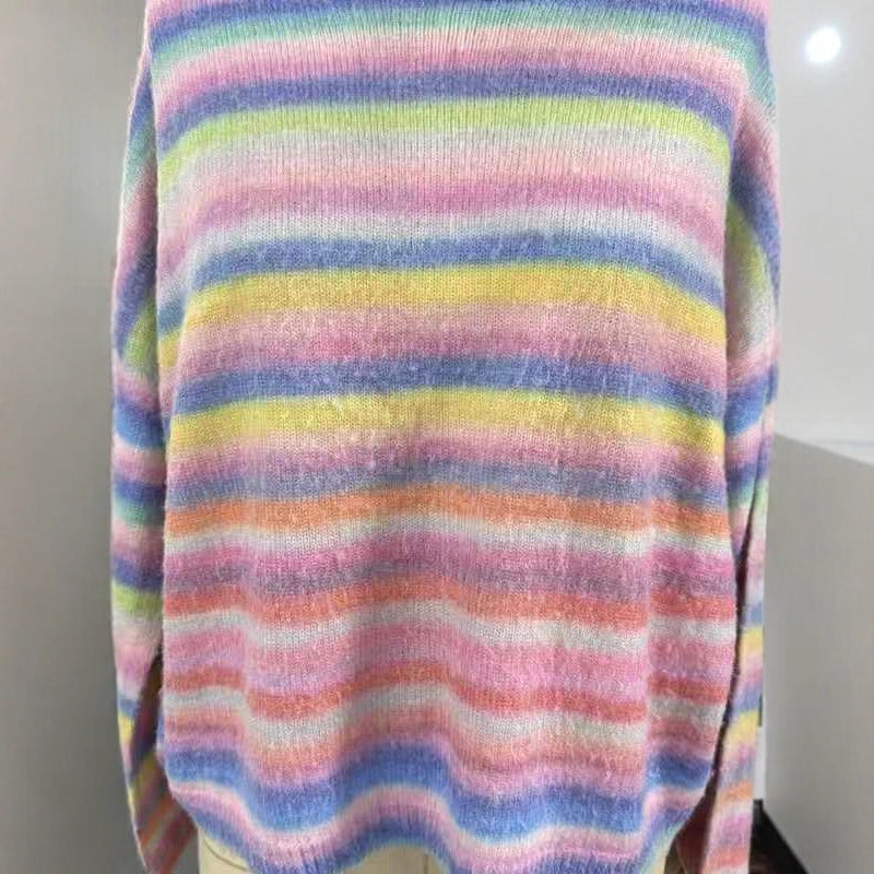 Women's Lazy Style Knitted Casual Top