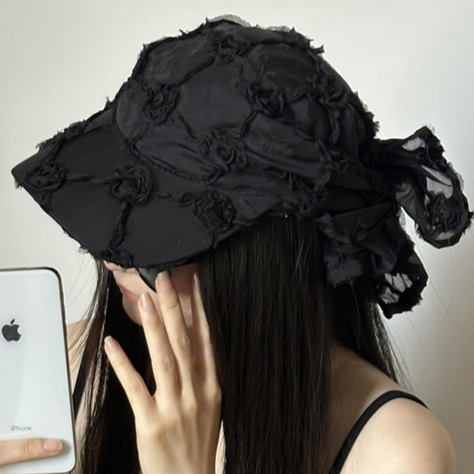 Stylish Retro 3D Floral Bandana Baseball Cap