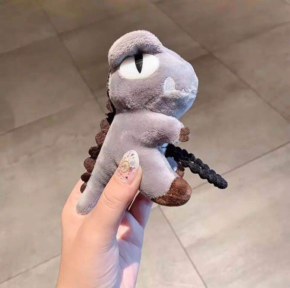 Cute little dinosaur hair tie