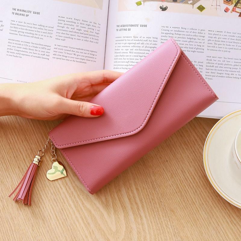 Women's Long Wallet Tri-fold Mobile Phone Bag