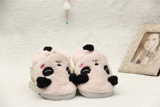 Red panda women's bag with slippers
