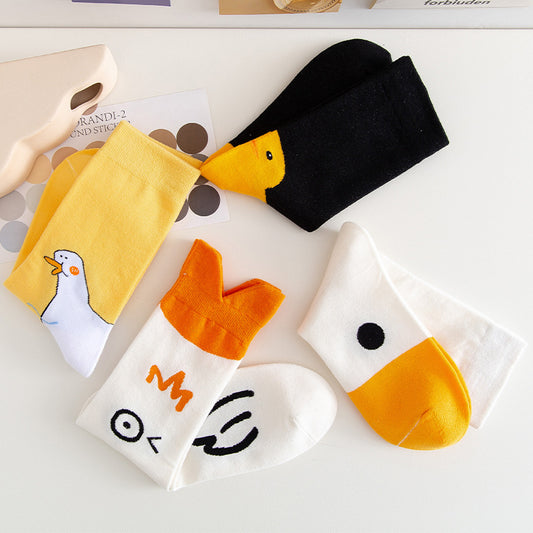 Ladies Breathable Cotton Socks