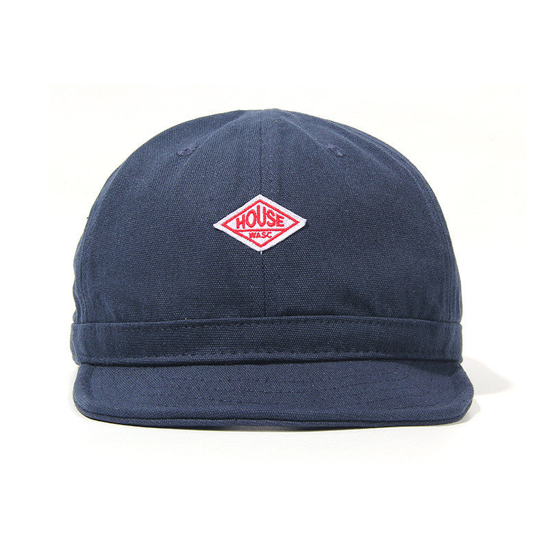 Patch Wide Brim Sunshade Peaked Hat