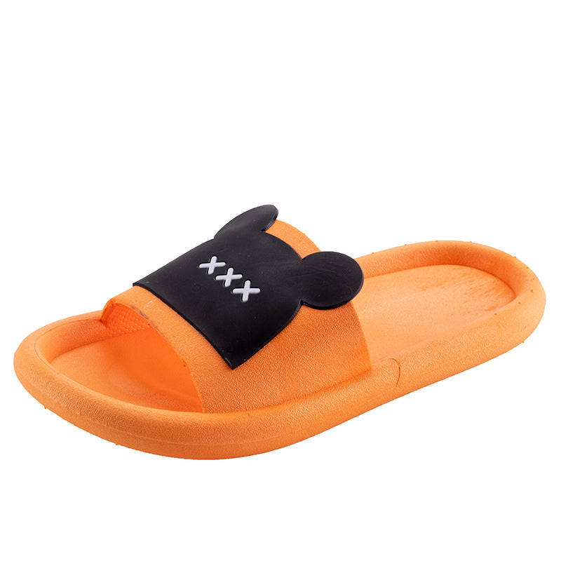 Cartoon bathroom bath slippers