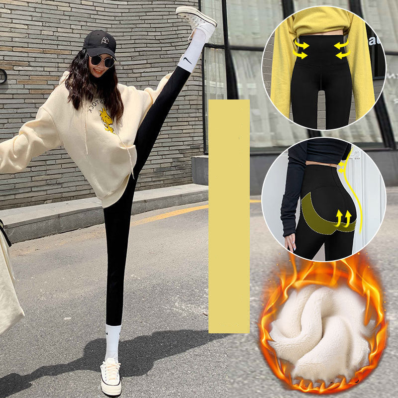 Women's Outer Wear Plus Velvet Thick Leggings