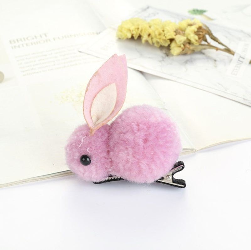 Cute three-dimensional bunny rubber band
