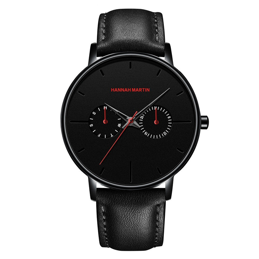 The first layer of leather watch