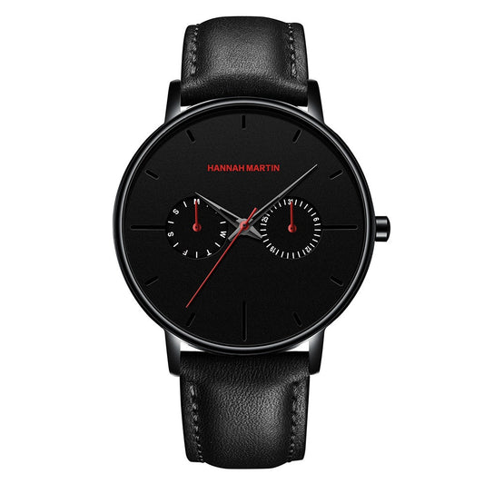 The first layer of leather watch