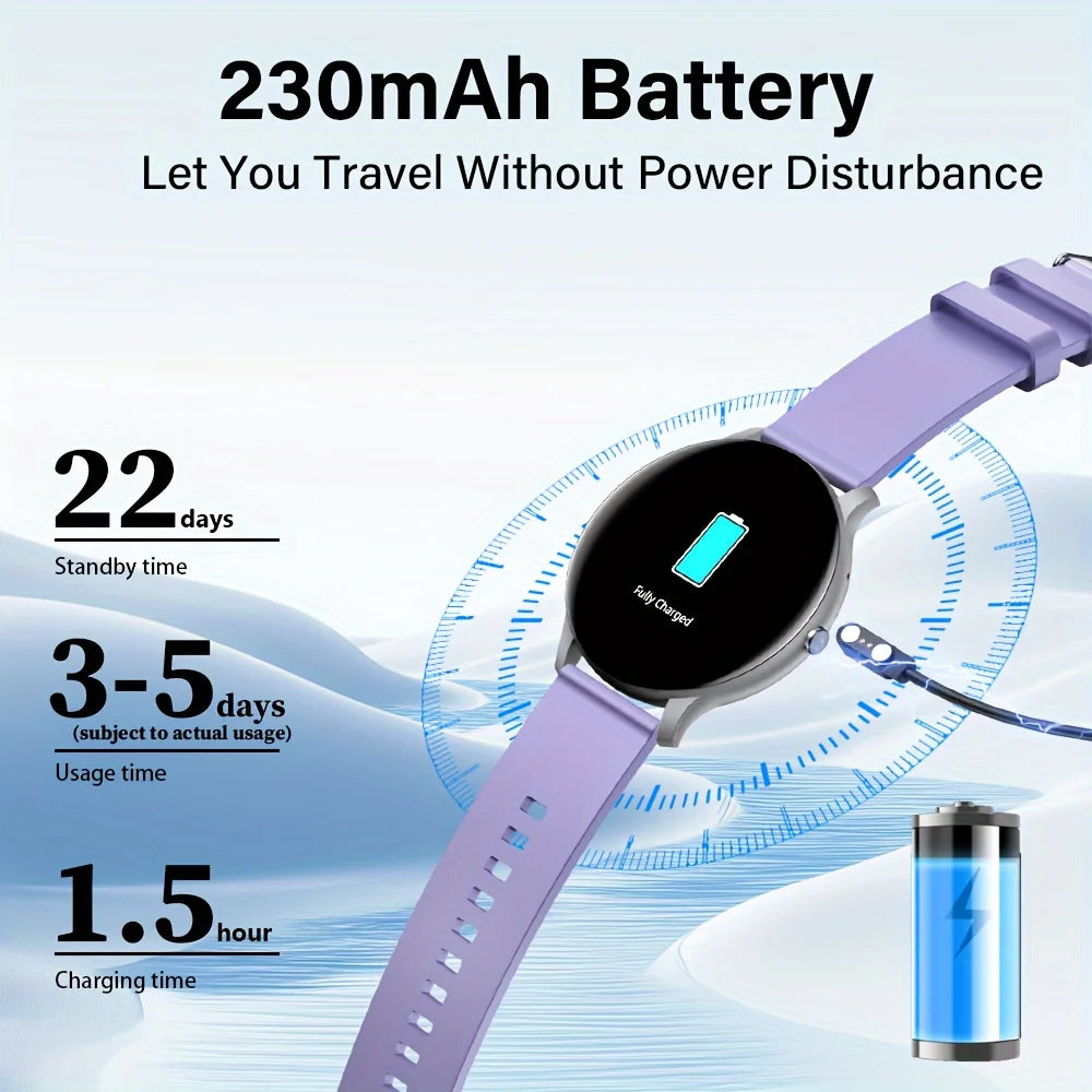 Smart Watch 1.46 HD Screen Heart Rate Monitor Sports Fitness Watch IP68 Waterproof Bluetooth Android IOS Smart Watch