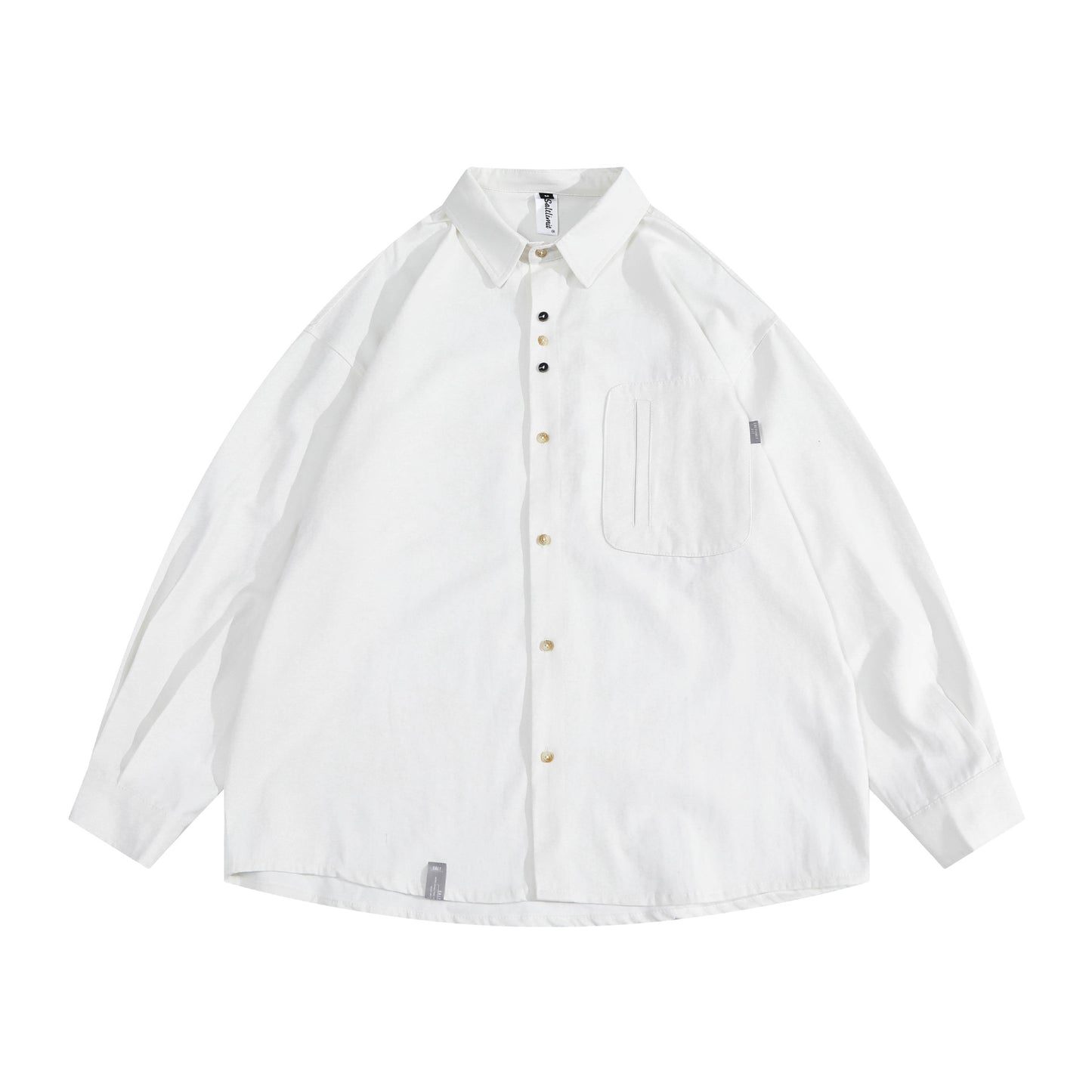 Men's Japanese Pu Shuai Casual Overshirt