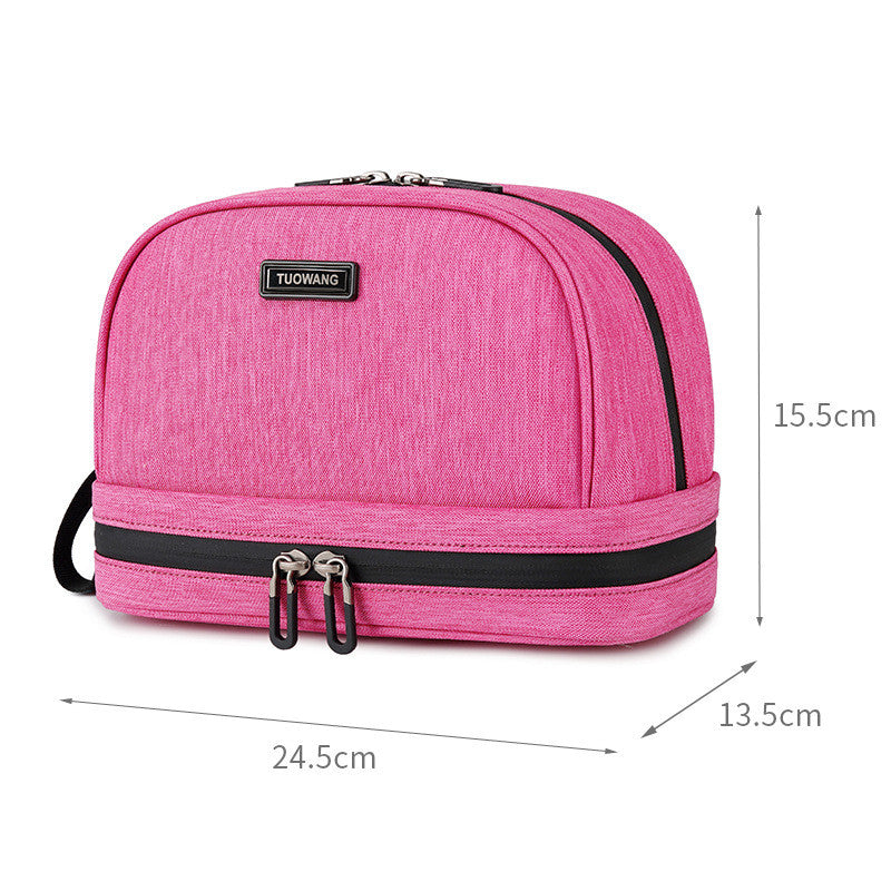 Wash Bag Men's Waterproof Bath Bag Wet And Dry Separation