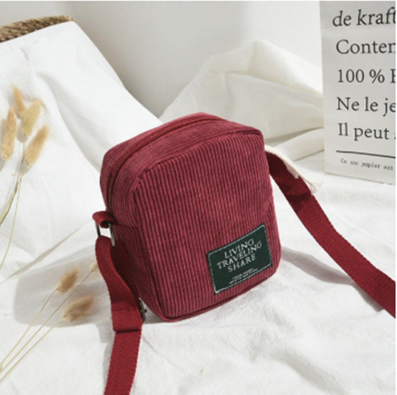 Fashion Simple Casual Messenger Mobile Phone Bag