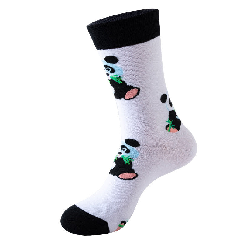Mid-calf Cotton Animal-themed Socks For Women