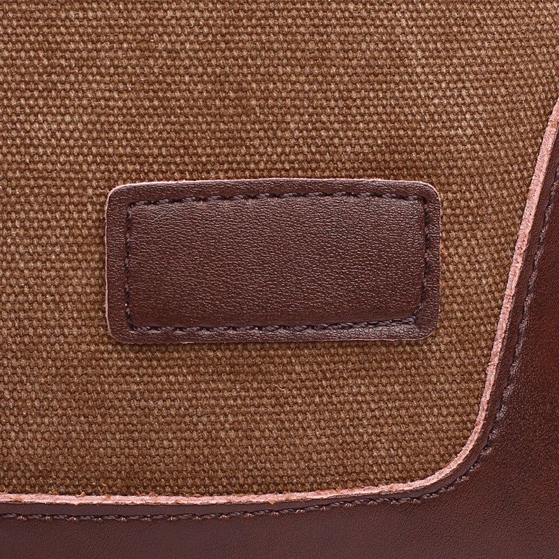 Professional manufacturers supply the new men's fashion bag wash water quality canvas bag Crossbody Bag chest