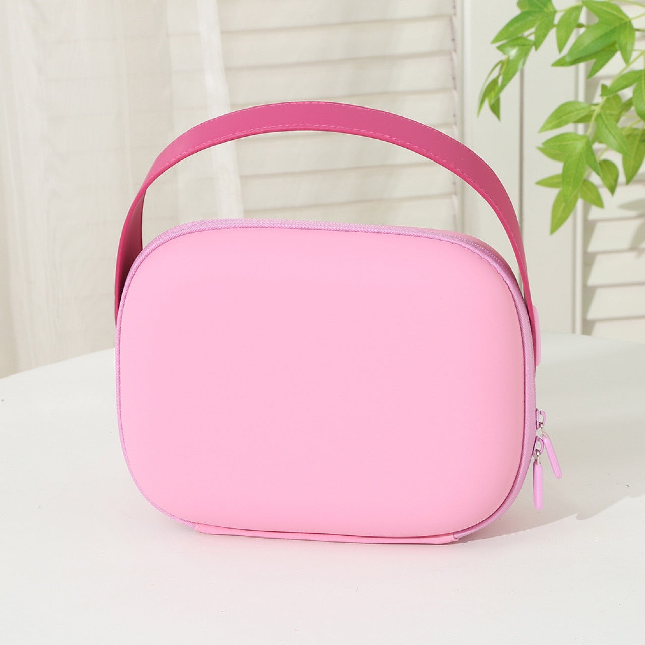 Dopamine-color Cosmetic Bag Multi-purpose Handbags Women Large Capacity Cosmetics Portable Outing Anti-fall And Dirt-resistant Storage Bags