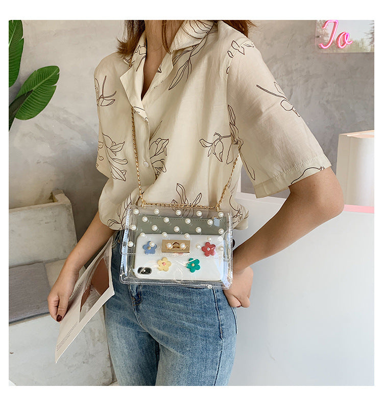 Transparent jelly bag