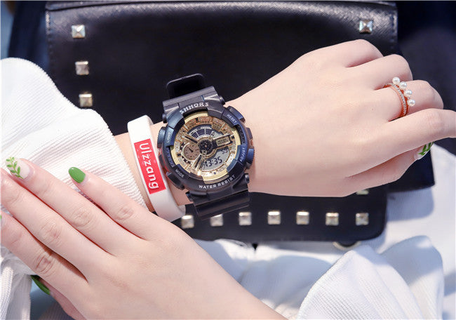 Wind electronic watch