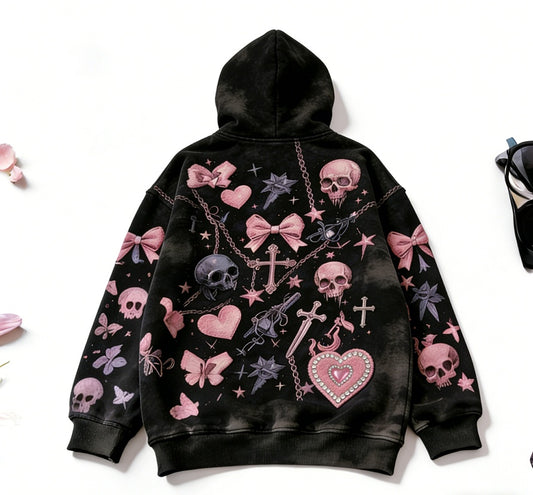 Versatile Casual Sports Hooded Sweatshirt