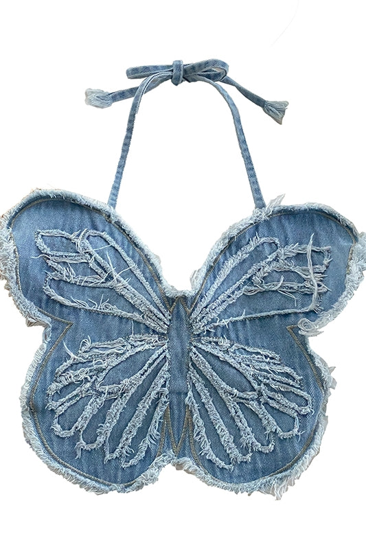 Spice Girls Butterfly Design Sensation Niche Halter Camisole