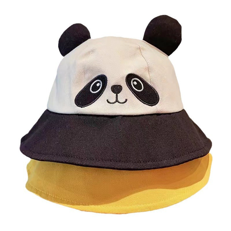 Cute Cartoon Children's Thin Western Style Sun-proof Bucket Hat