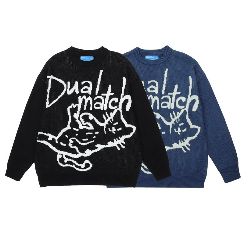Men's Acrylic Round Neck Sweater