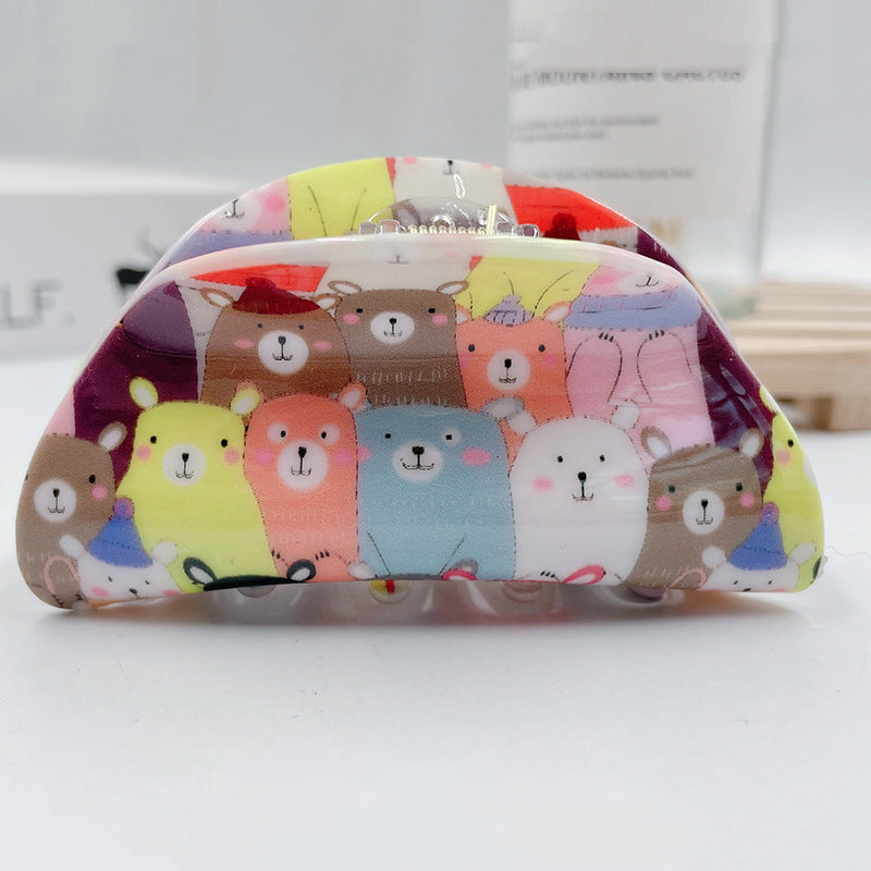 Manufacturers Supply Cute Cartoon Grip 82cm 2p Hair Clips Hair Accessories