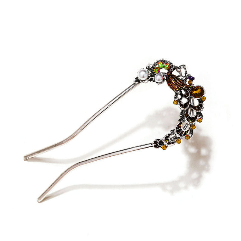 Chinese Style Antique Headdress U-shaped Hairpin