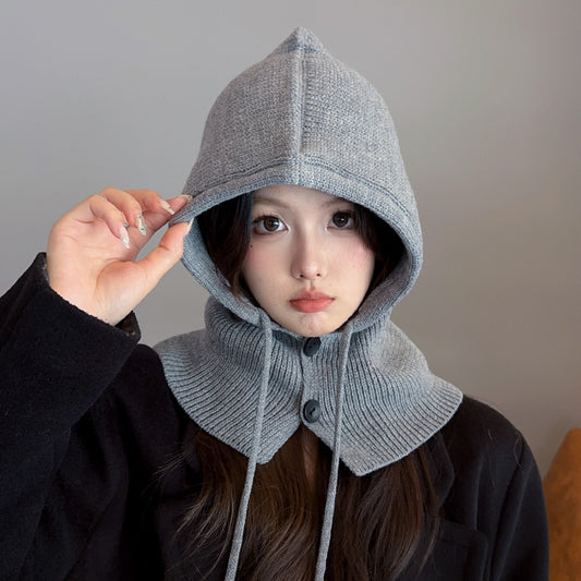 Hat Women's Warm Scarf One Couple