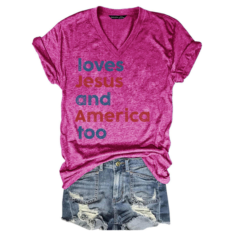 Trade Casual All-match Short-sleeved Women's Blouse